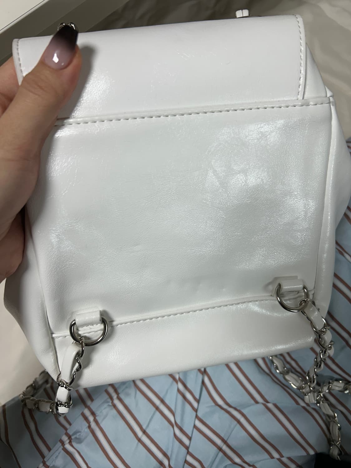 아노에틱 클래식백팩 화이트 상품이미지3