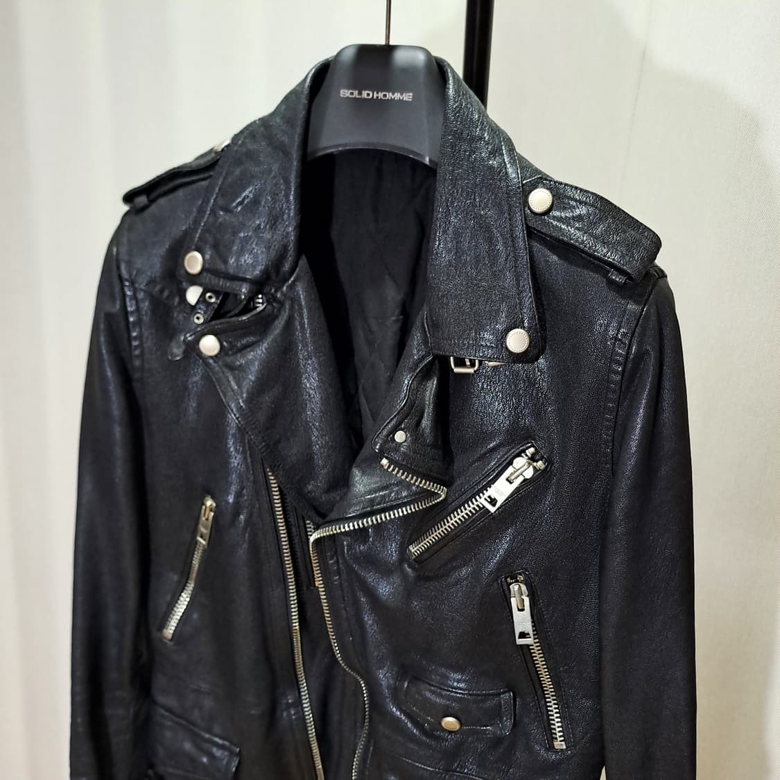 (택포) 이태리 수입 양가죽 하프코트 B802 상품이미지3