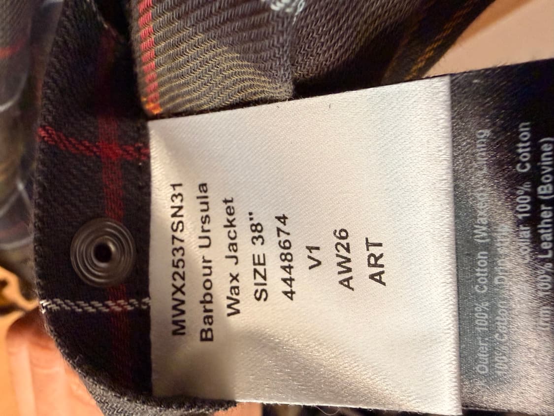 바버 왁스자켓 상품이미지6