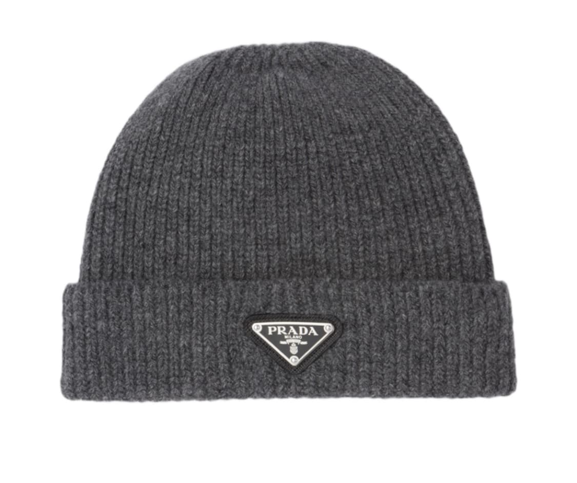 프라다 울 앤 캐시미어 비니 슬레이트 그레이 상품이미지1