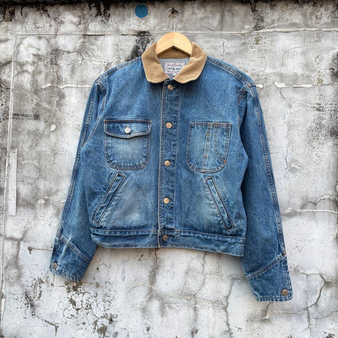 Polo 90s 폴로 덩가리 데님 자켓 상품이미지1