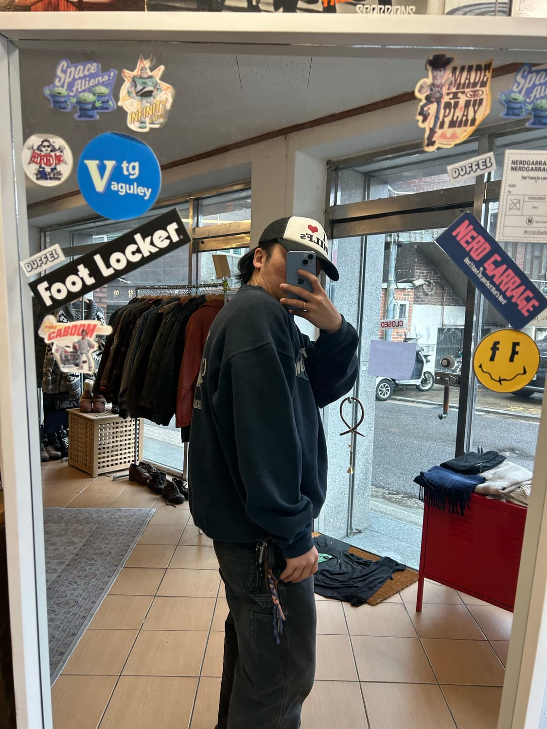 00‘s 할리데이비슨 스웻셔츠XXL 상품이미지8