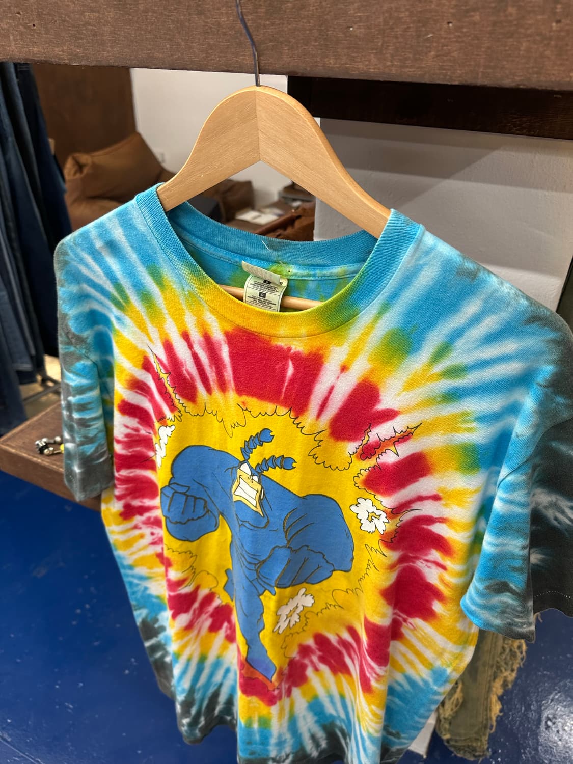 1990s the tick cartoon 싱글스티치 반팔 상품이미지3