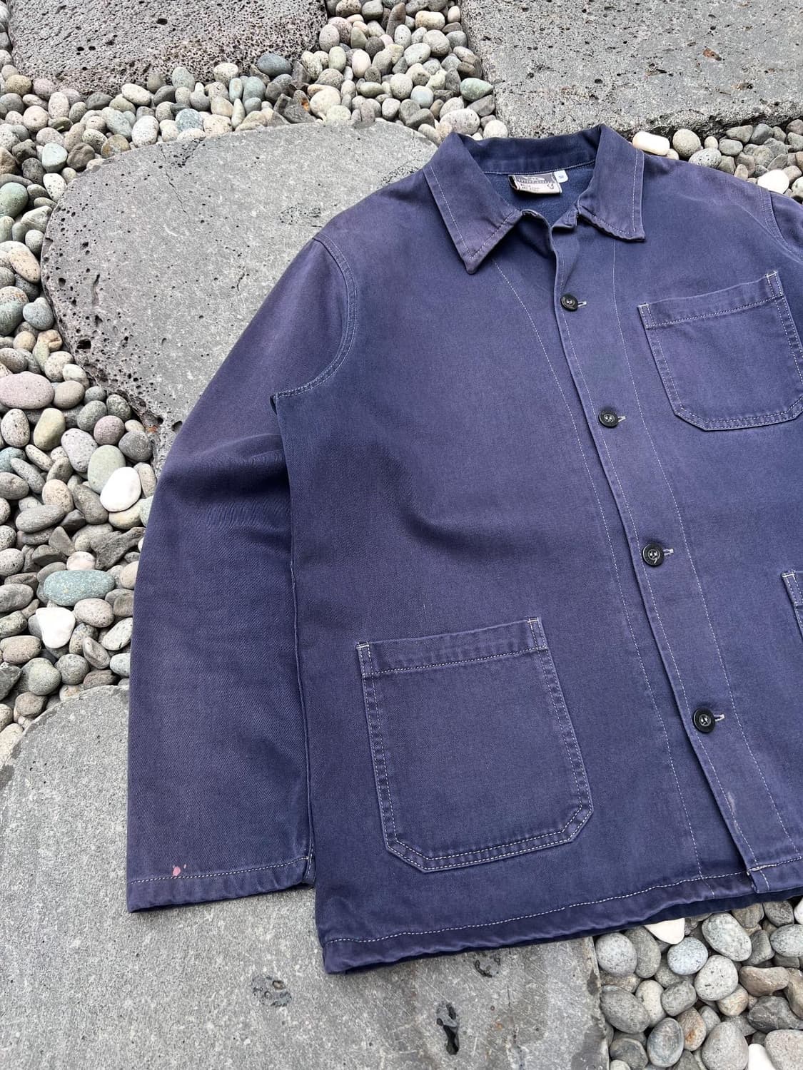 FADED NAVY VINTAGE MOLESKIN 몰스킨프렌치워크자켓 상품이미지4