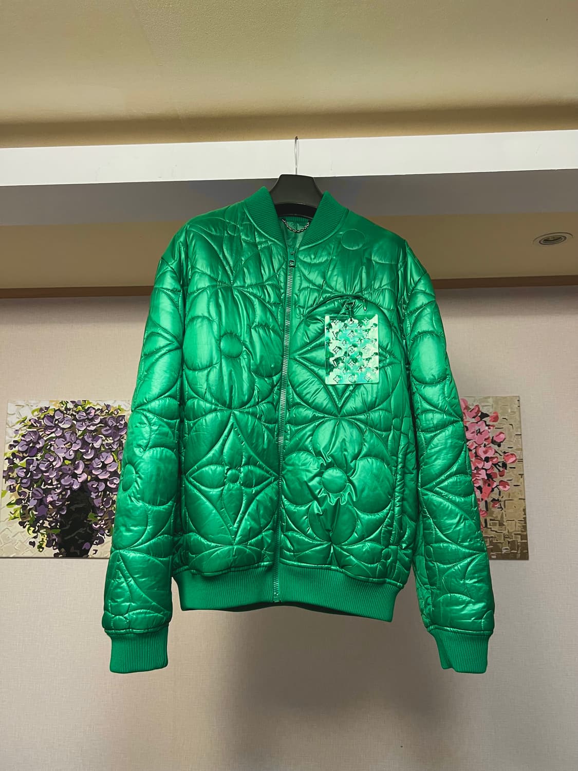 (급쳐)루이비통 퀄팅 재킷 52 (xl) 상품이미지2