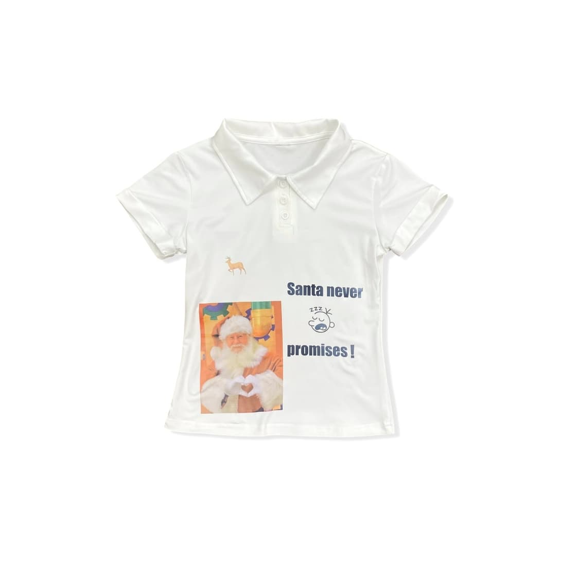 Mini Santa Collar Neck Top  상품이미지2