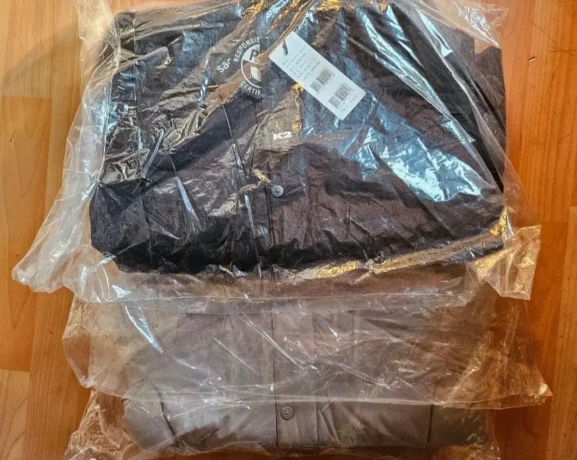 (새제품) K2 여성 구스다운 숏패딩 블랙90 그레이90 상품이미지9