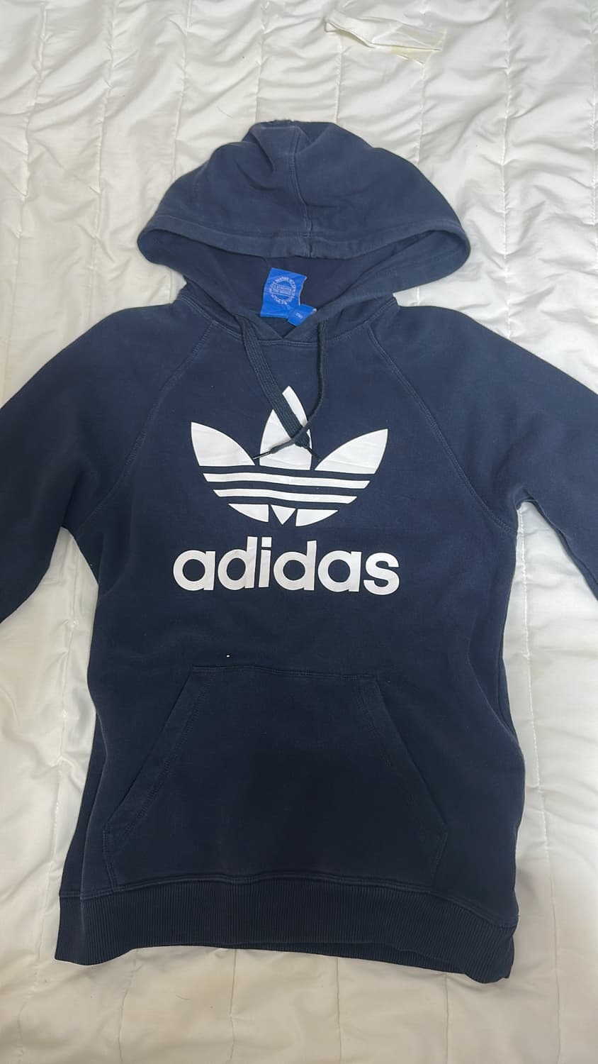 아디다스 트레포일 후드티 네이비 상품이미지1