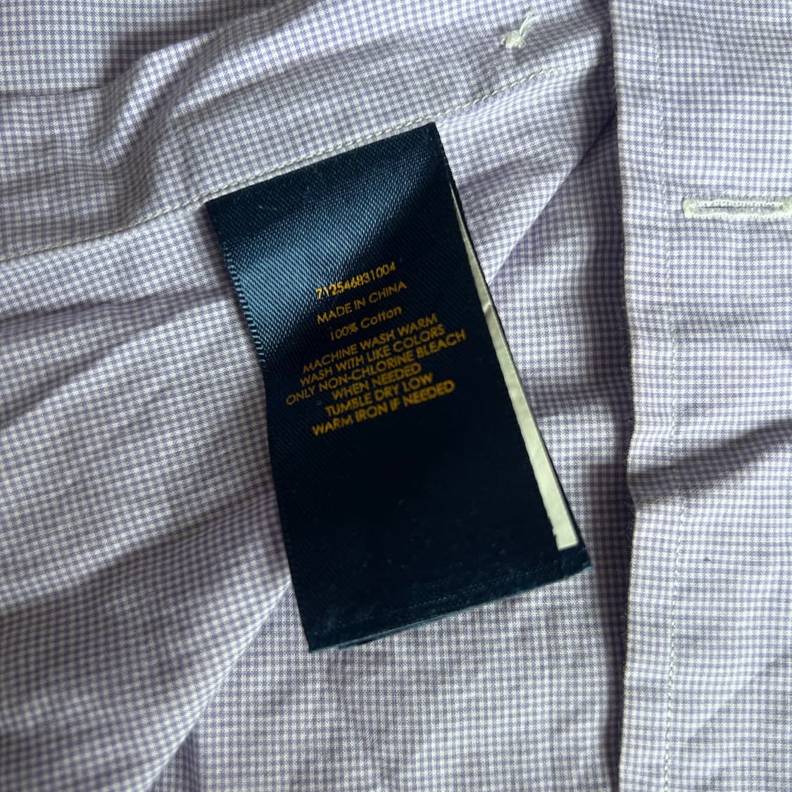 폴로 보라색 셔츠 상품이미지3