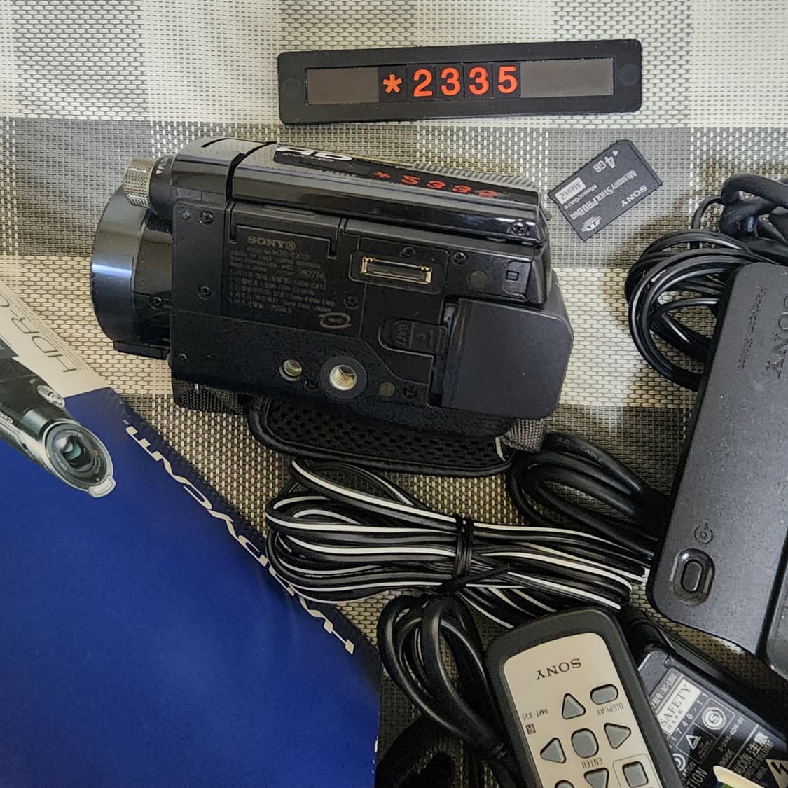 소니 핸디캠 HDR-CX 12 디지털캠코더 박스품 상품이미지6