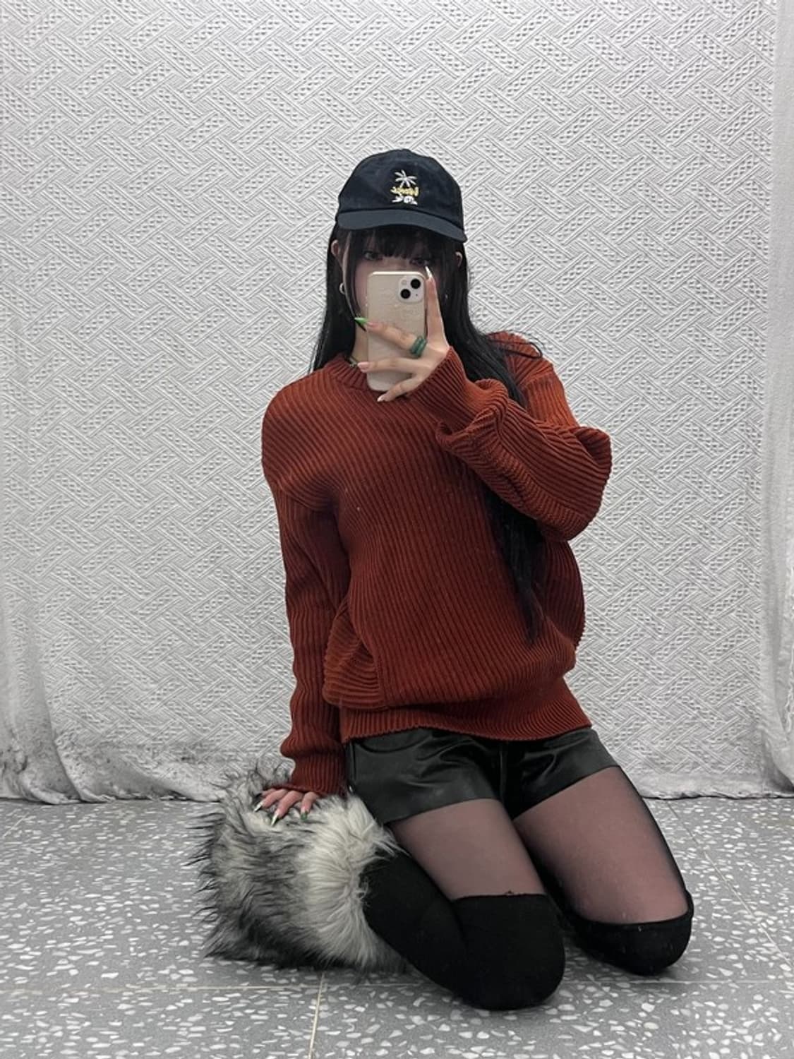 반스 올드스쿨 키치 자수로고 스냅백 볼캡 C09035 상품이미지2