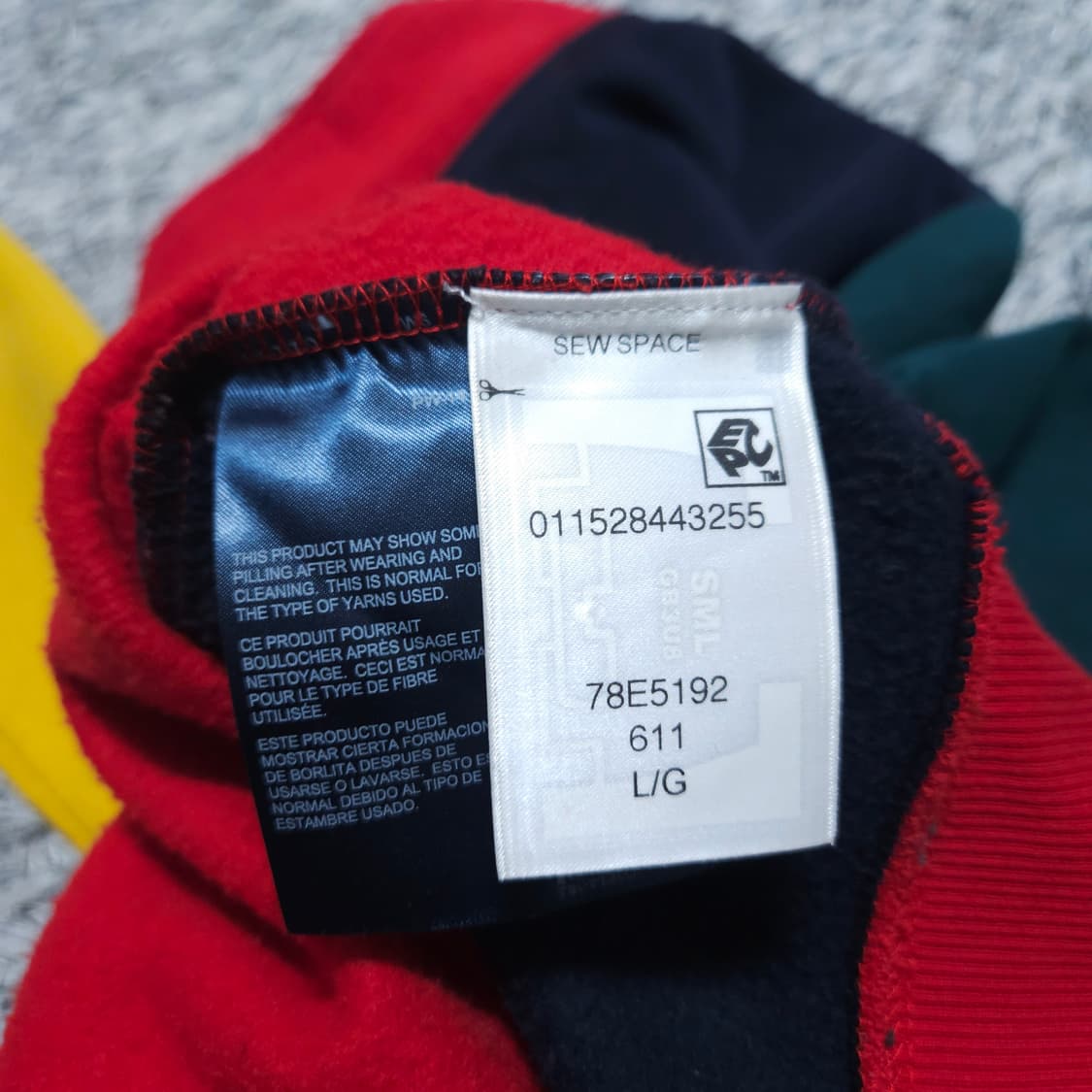 타미힐피거) L 남자 플리스하프집업 기모반집업니트 / 왕눈이샵 상품이미지10