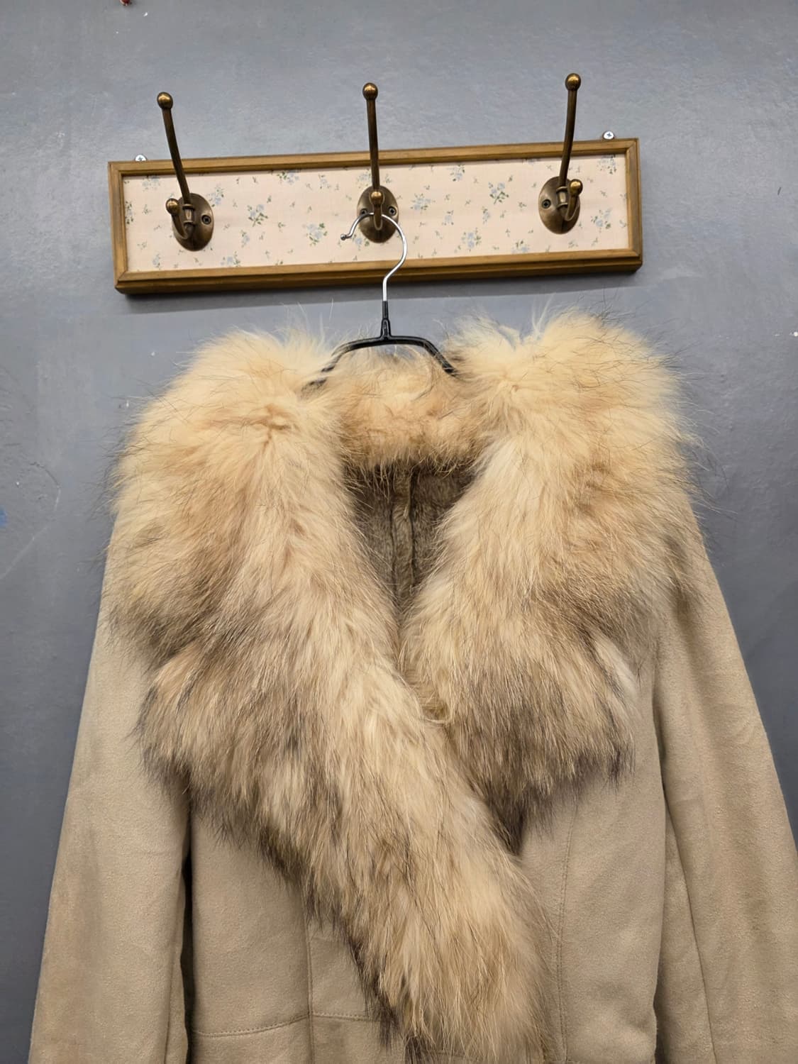 MCM스웨이드라쿤커코트 상품이미지2