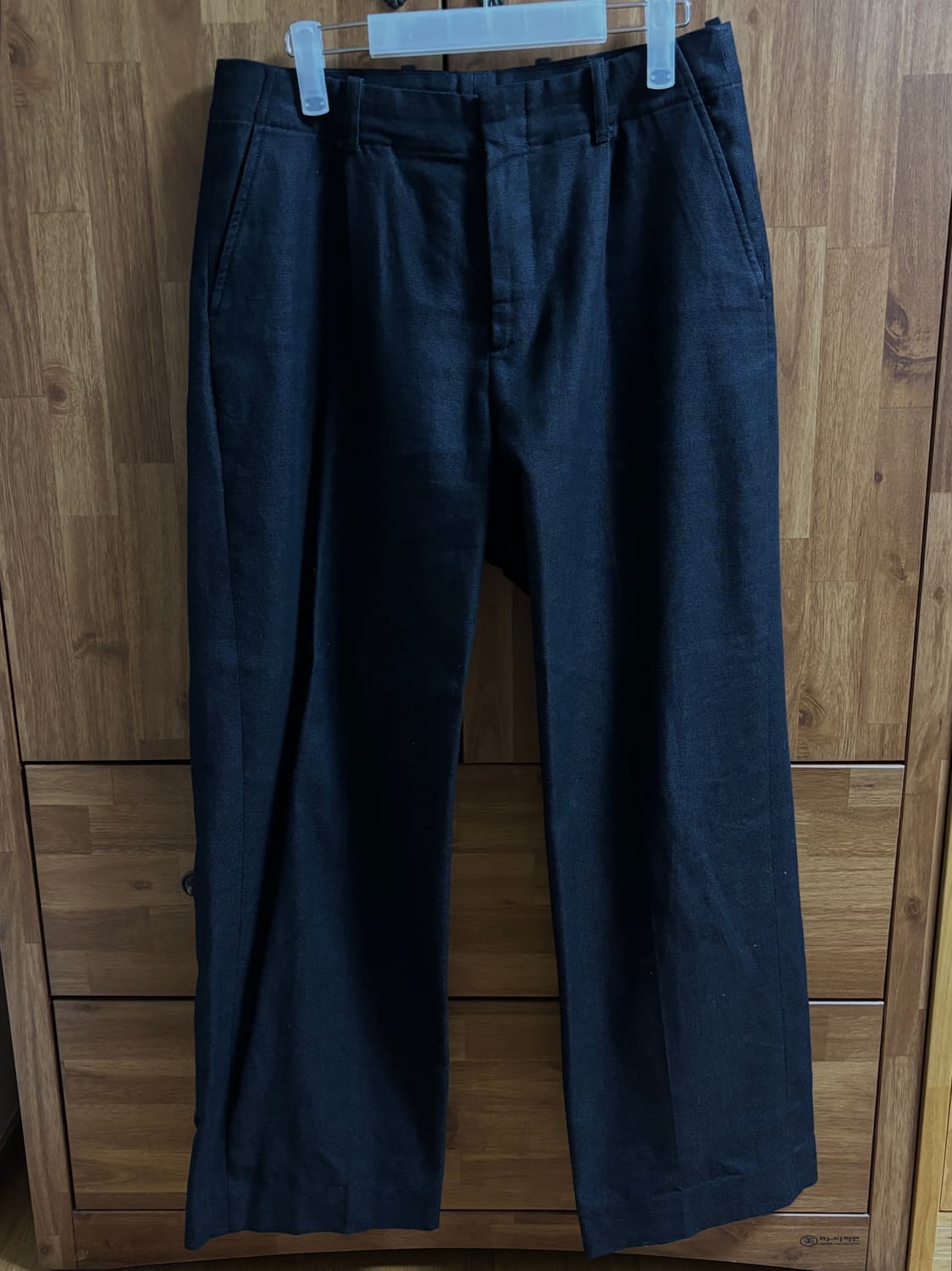 [46] 아워레가시 버로우드 치노 팬츠 (블랙) 상품이미지1