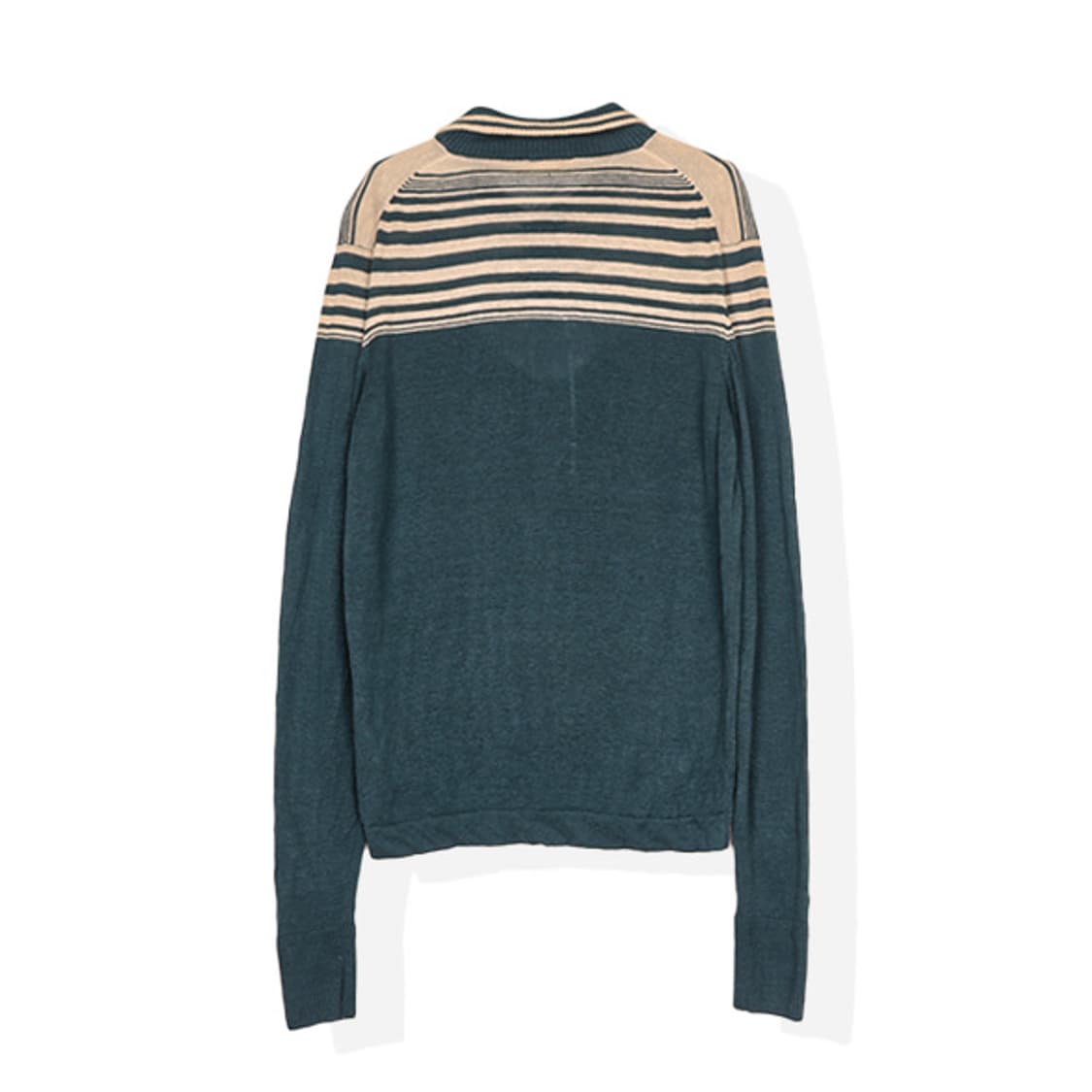 Diesel 스트라이프 카라 니트 (XL) 상품이미지4