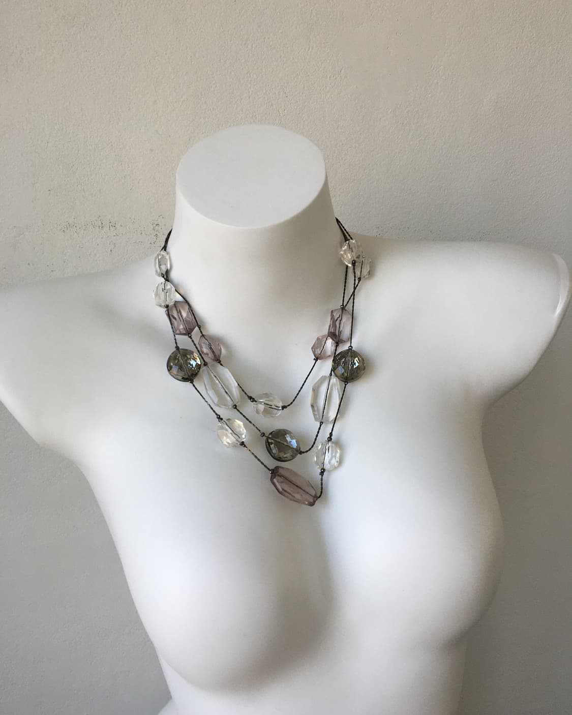 beads layered necklace 상품이미지5