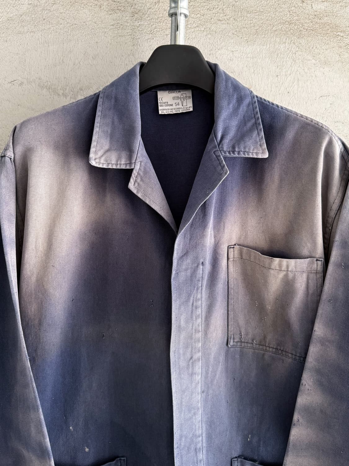 90s Sun Faded Italian Work Jacket 상품이미지2