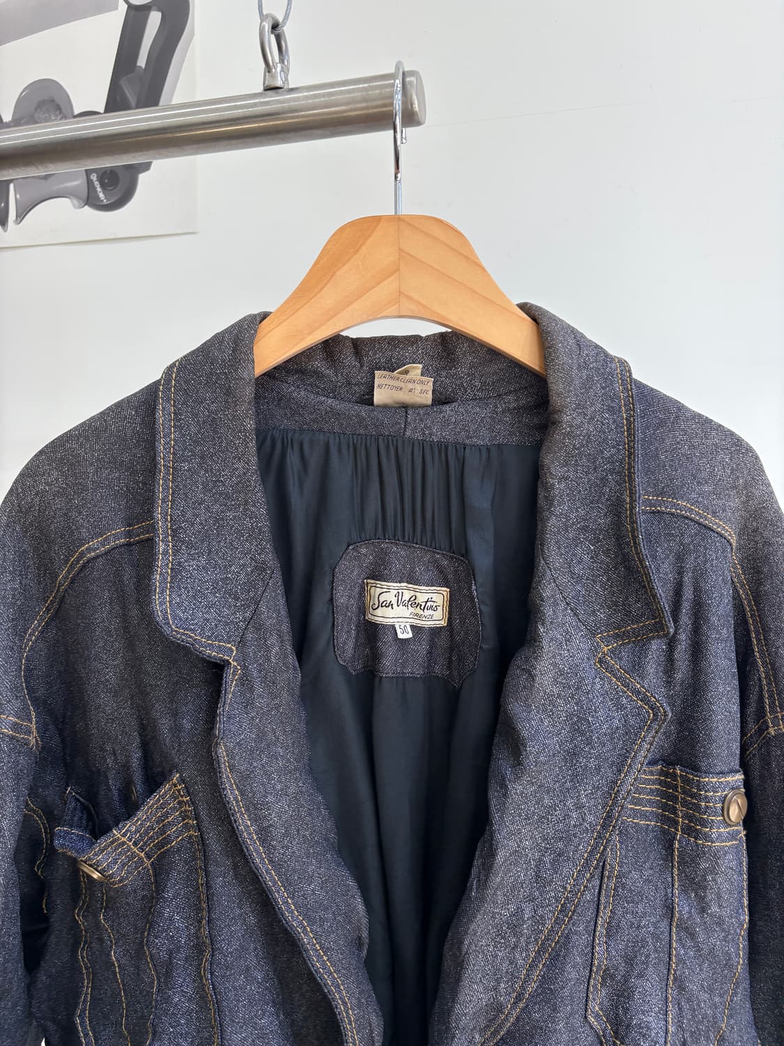 SAN VANLENTINOS (Made in Italy) 레더자켓 상품이미지2