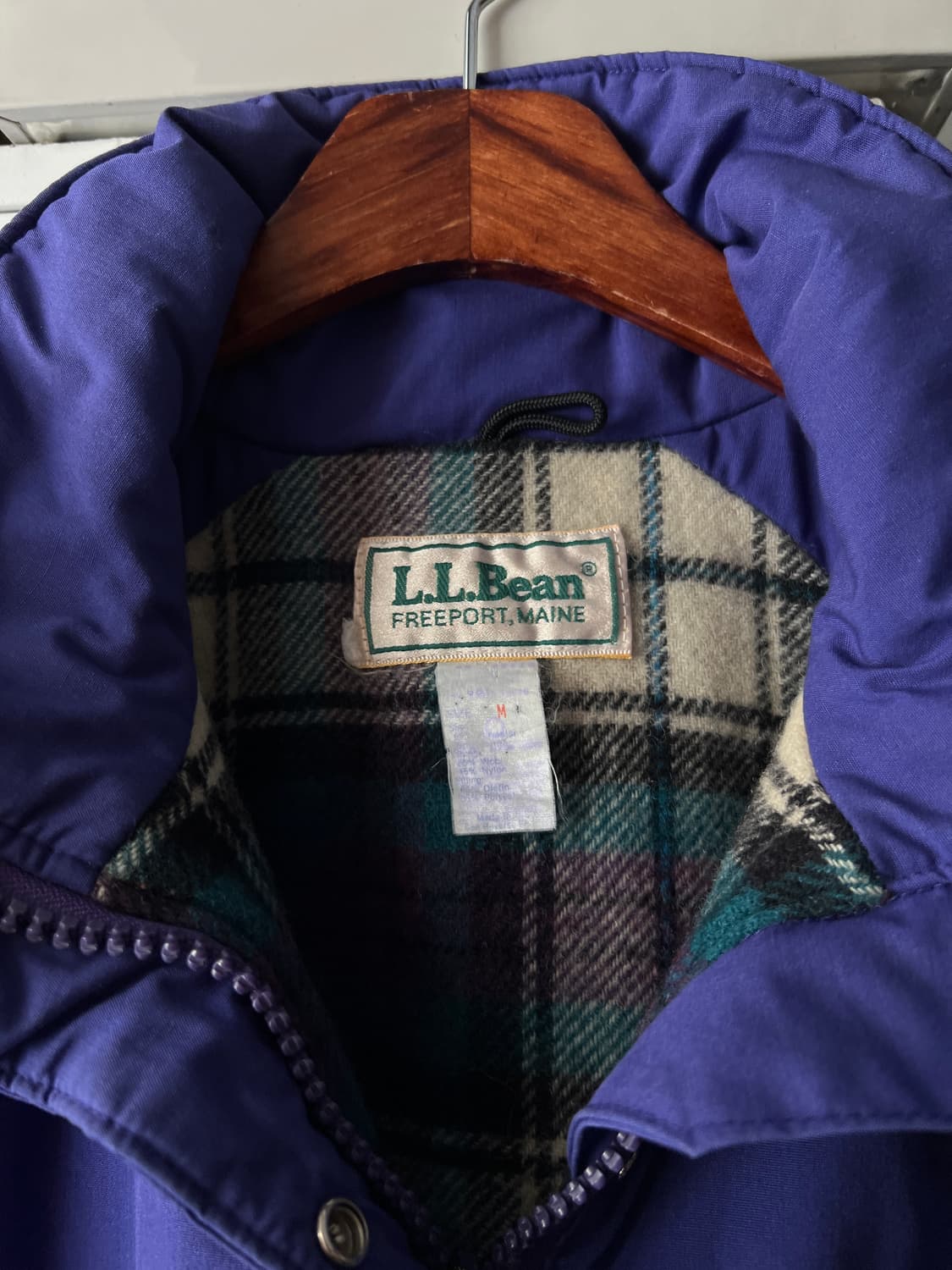 [M]80's 엘엘빈 USA 퍼플 마운틴 파카 상품이미지2