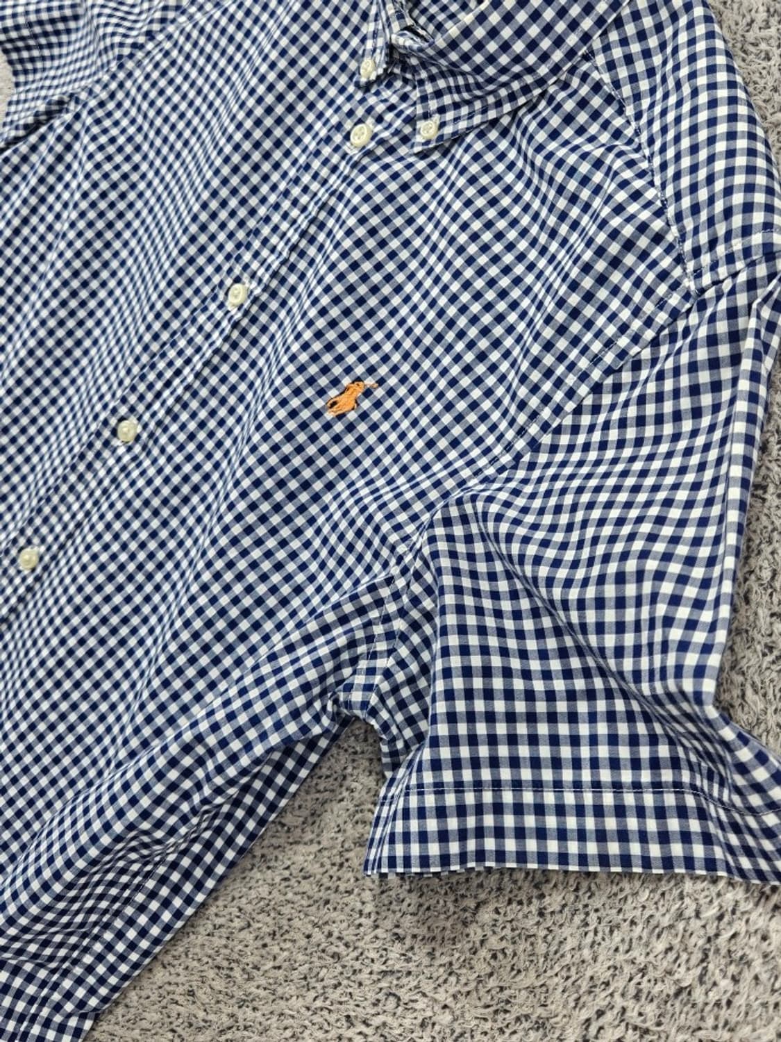 폴로랄프로렌 체크 반팔 셔츠 ( XL ) / 11856 상품이미지10