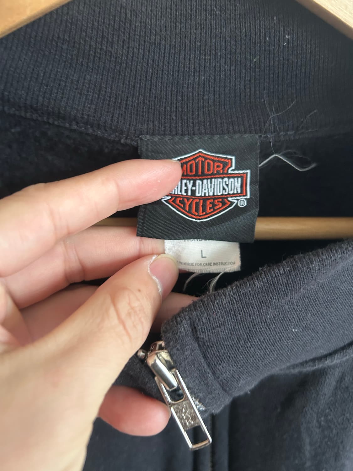 할리데이비슨 스웻집업자켓 상품이미지3