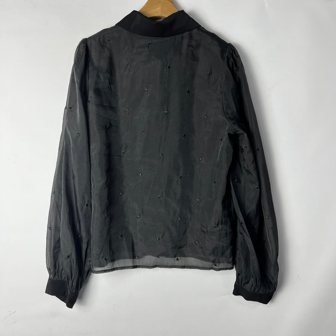 [ROJITA] 로지타 하트도트 시스루 블라우스 상품이미지2