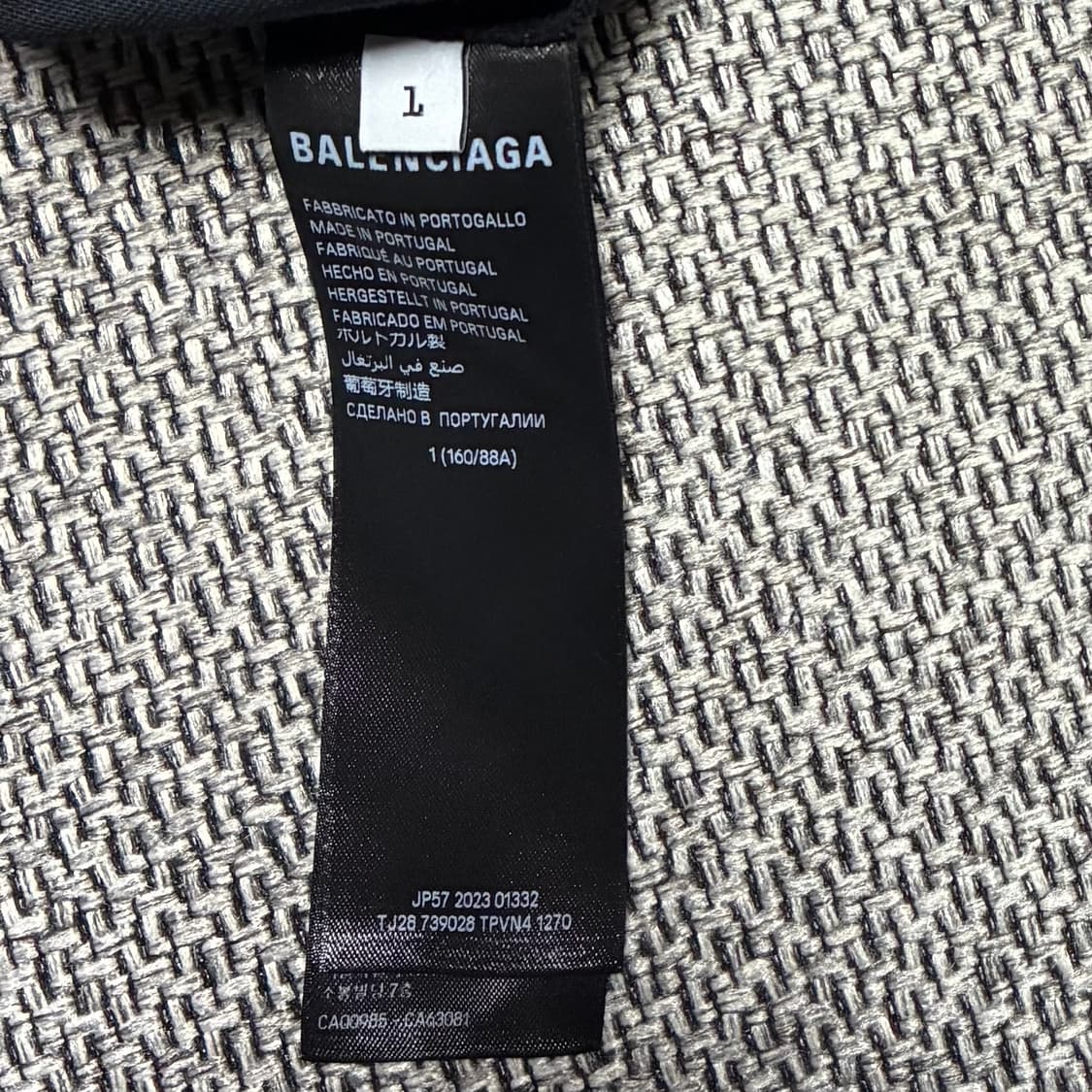 [1] 발렌시아가 포스트잇 오버사이즈 티셔츠 상품이미지6