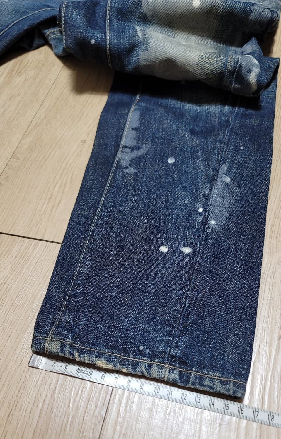 디스퀘어드2 페인트 체인바이커 S71LA0418 EU44 상품이미지7