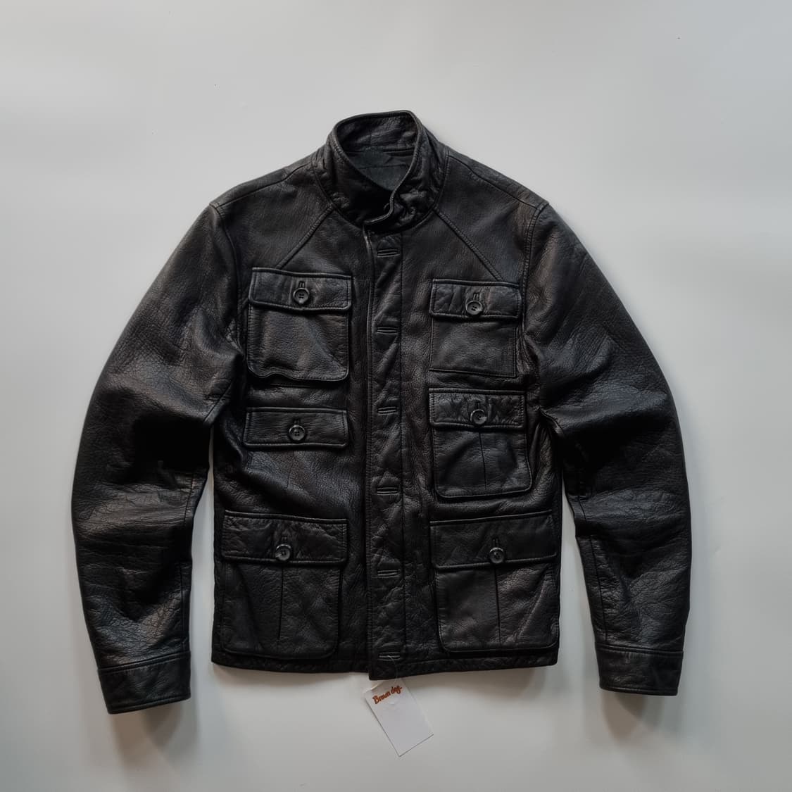 이태리 빈티지 6포켓 레더자켓  상품이미지1