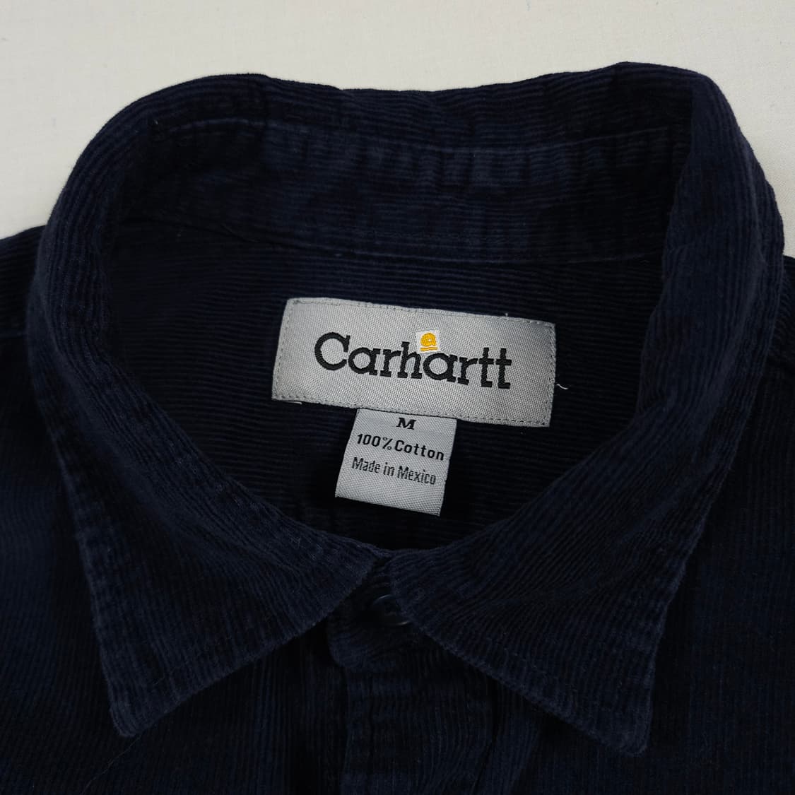 L(100) 칼하트 리워크 코듀로이셔츠 네이비 상품이미지4