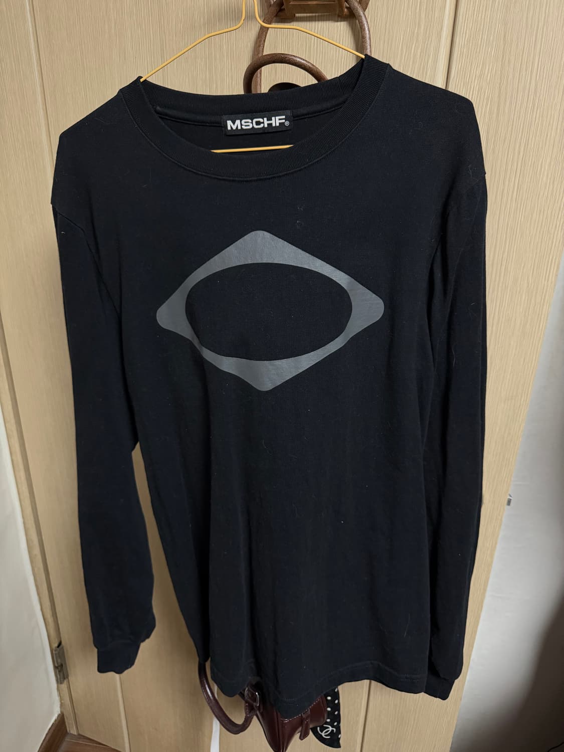 미스치프 롬버스 롱슬리브 블랙 상품이미지2