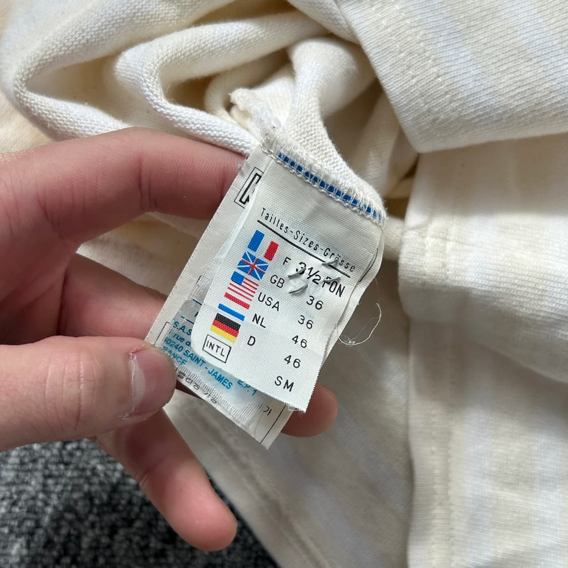 세인트 제임스 스트라이프 긴팔 티셔츠 상품이미지8