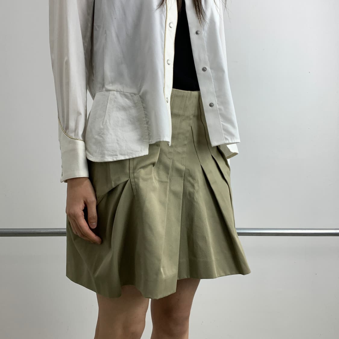 Zucca (주카) X Dickies (디키즈) 플레어 스커트 상품이미지1