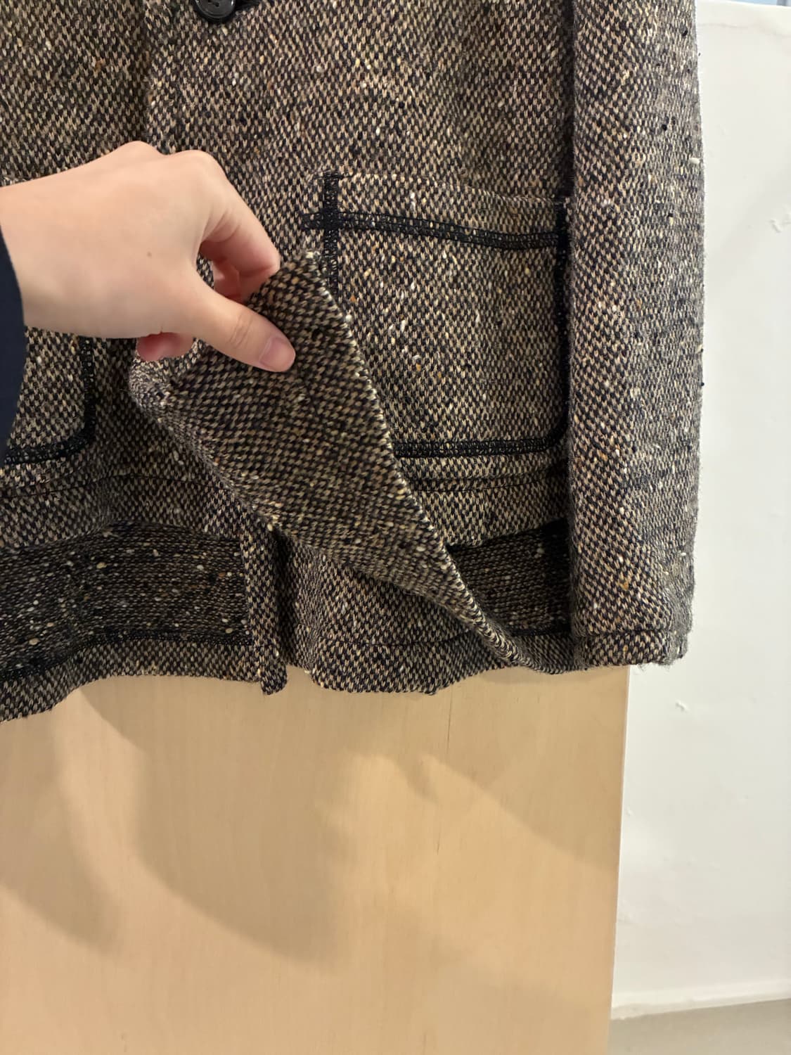 꼼데가르송 트리콧 자켓 상품이미지3