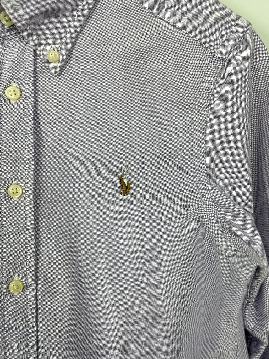 폴로 랄프로렌 라벤더 옥스포드 셔츠 kids M <640> 상품이미지3