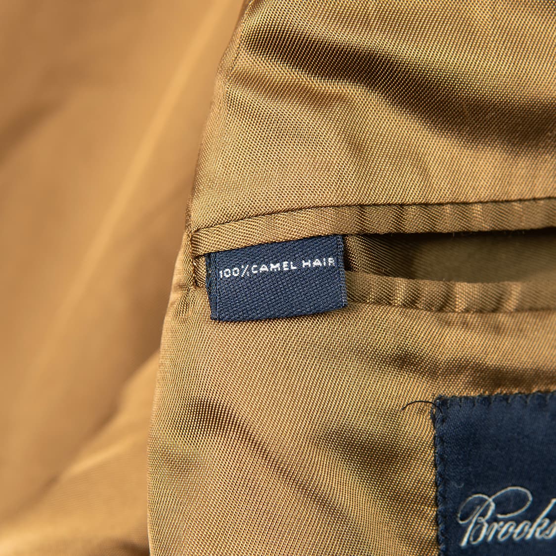 [115] 90s 브룩스브라더스 USA 메이드 카멜헤어 헤링본 블레이져 상품이미지8
