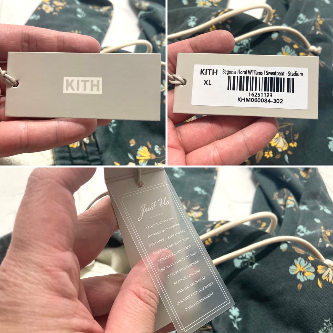 키스 KITH 22ss 베고니아 플로럴 윌리엄스3 스웻 후드 세트 상품이미지10