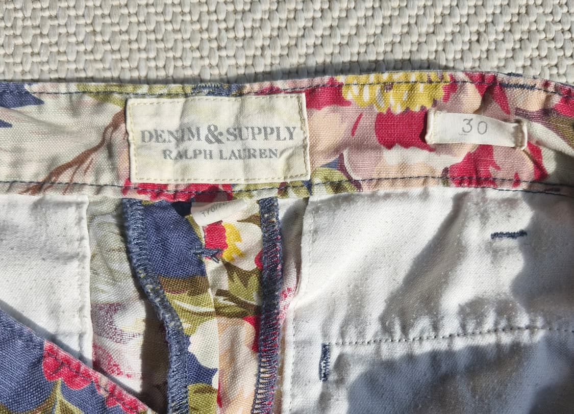 폴로 데님앤서플라이 블루 플로럴 쇼츠 30 상품이미지5