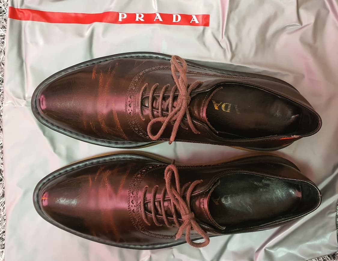 프라다 에어클리퍼 260 브라운 상품이미지1