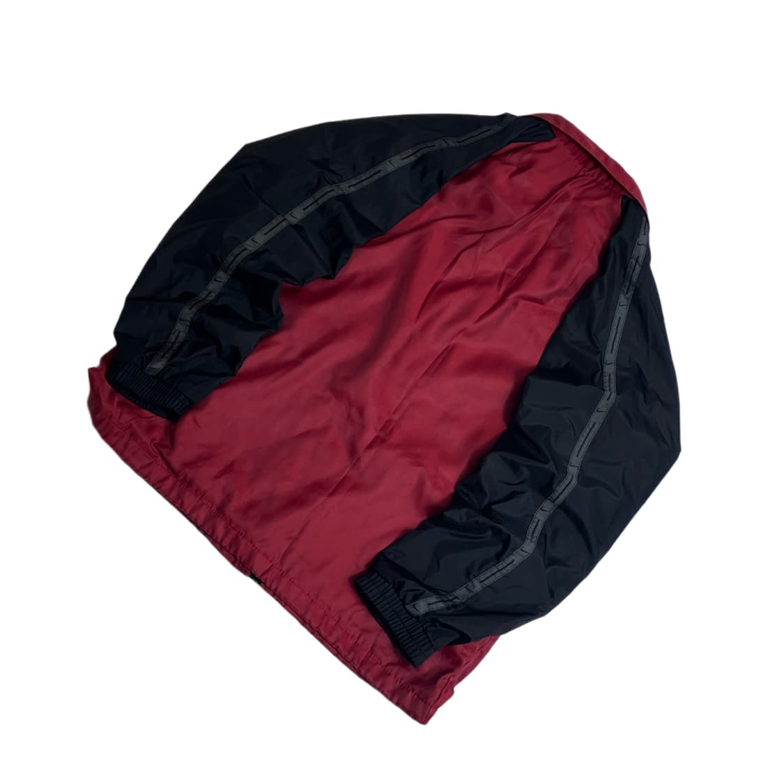 XXL 나이키 올드스쿨 바람막이 자켓 버건디 블랙 상품이미지2