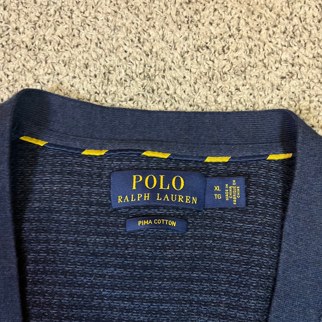 폴로 랄프로렌 피마코튼 니트 가디건 상품이미지3