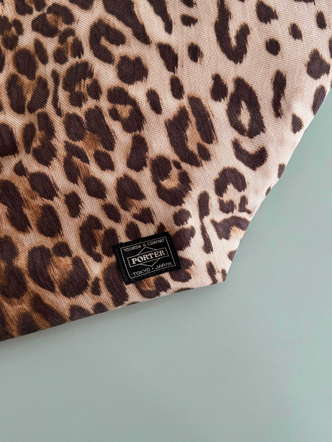 (RARE)Head Porter leopard tote bag 상품이미지4