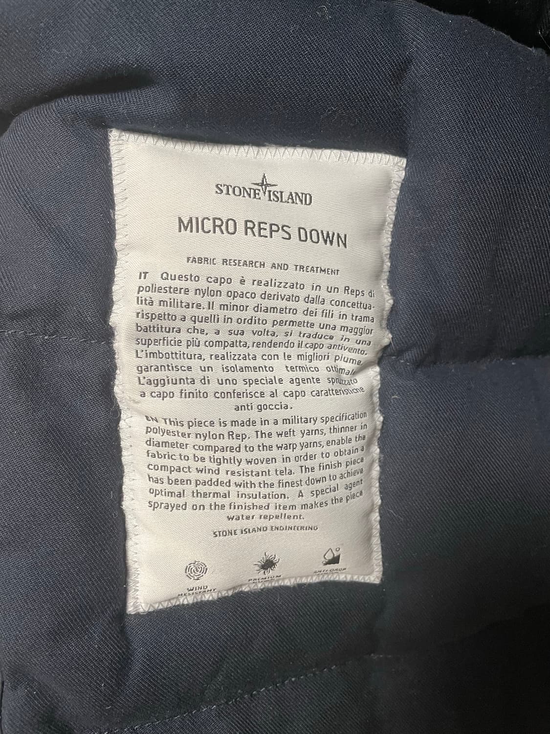 스톤아일랜드 마이크로랩스 패딩 M사이즈 상품이미지6
