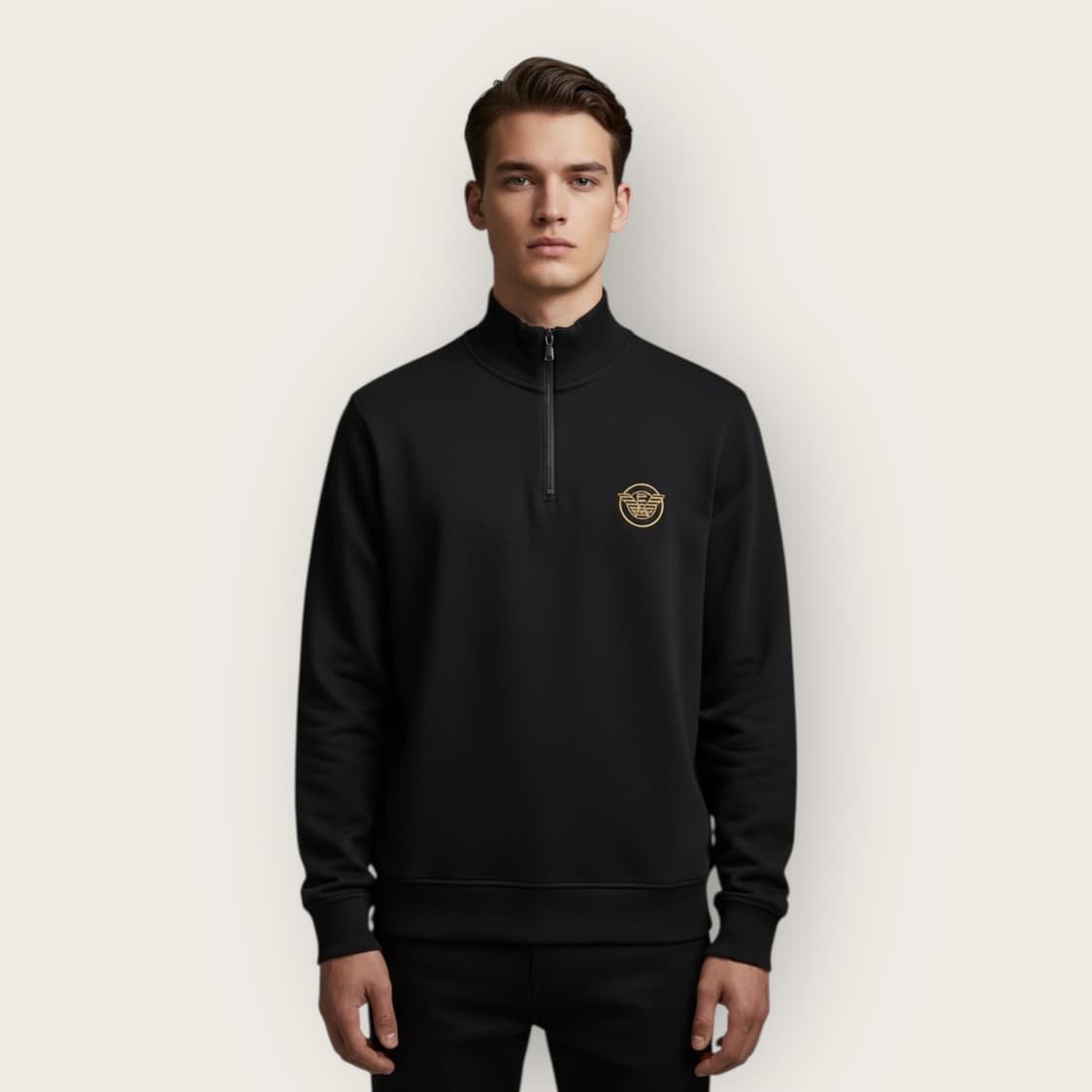 S/ 엠포리오 아르마니 신형 기모 하프집업 상품이미지1