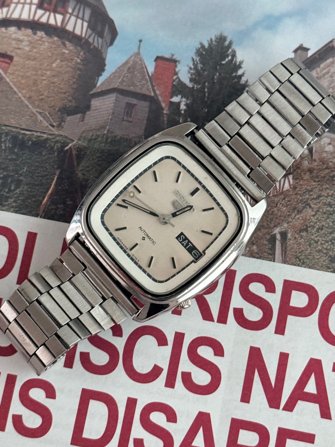 세이코 Seiko 5 오토매틱 스퀘어 상품이미지1