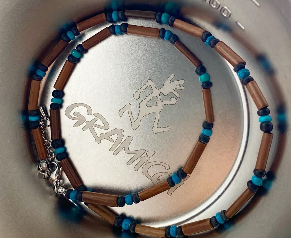 줄무늬 뱀 (necklace)•handmade! 상품이미지4