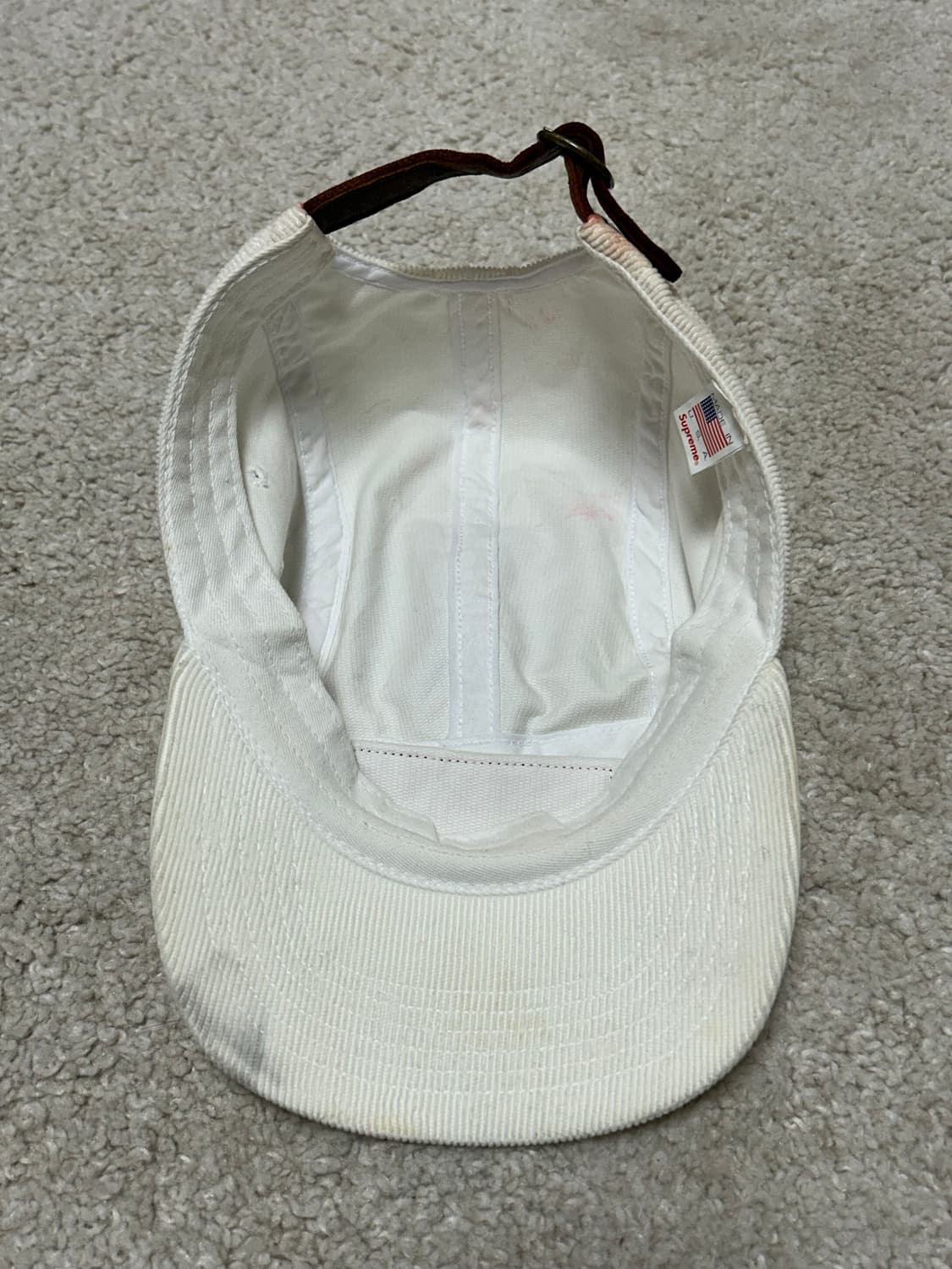 슈프림(Supreme) 코듀로이 캠프캡 상품이미지4