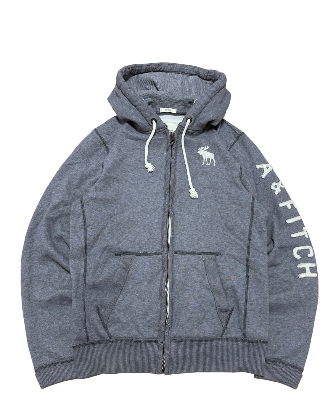 아베크롬비 회색 후드집업 상품이미지1