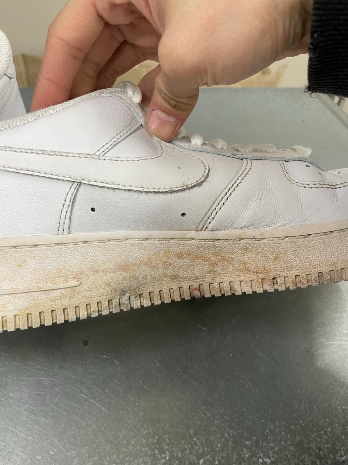 나이키 에어포스 1 로우 화이트 270 상품이미지8