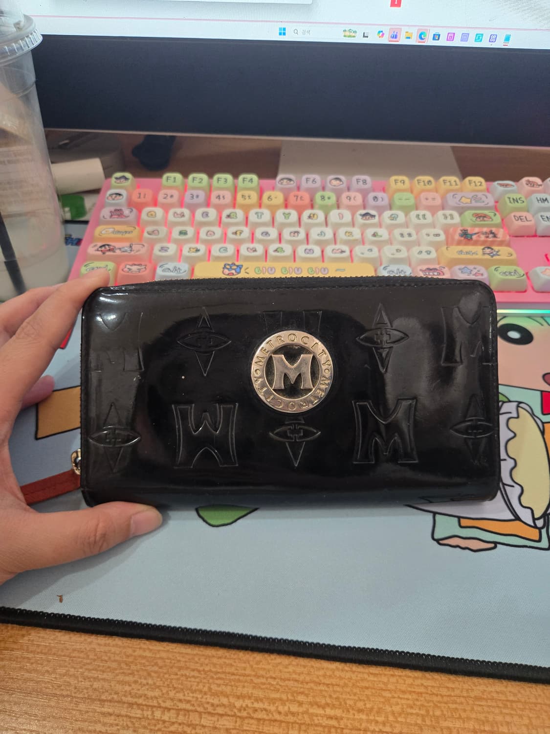 METROCITY 메트로시티 장지갑! 동전수납,지폐수납,카드수납! 택포 상품이미지2